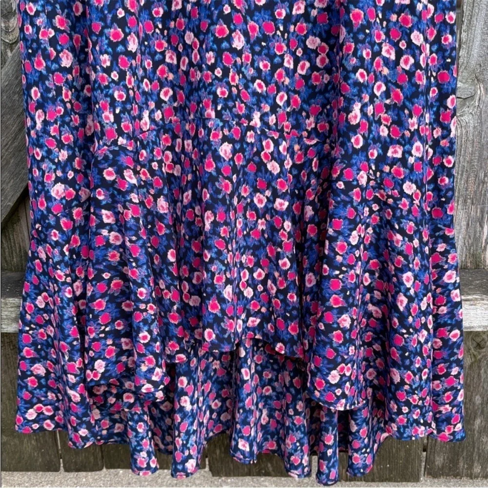 EUC J. Crew Ramea Floral Crepe Dress Size 6